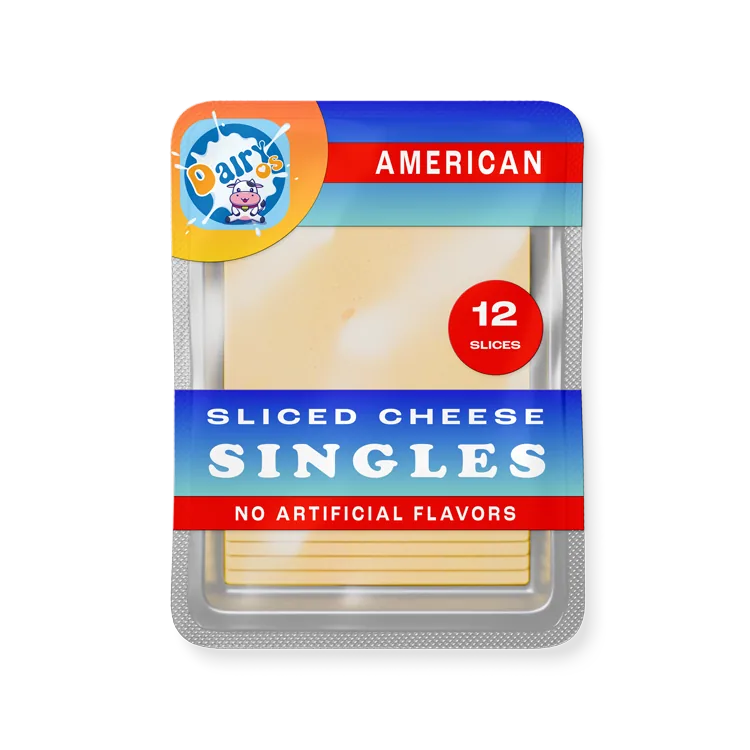 DairyOs American Sliced Cheese