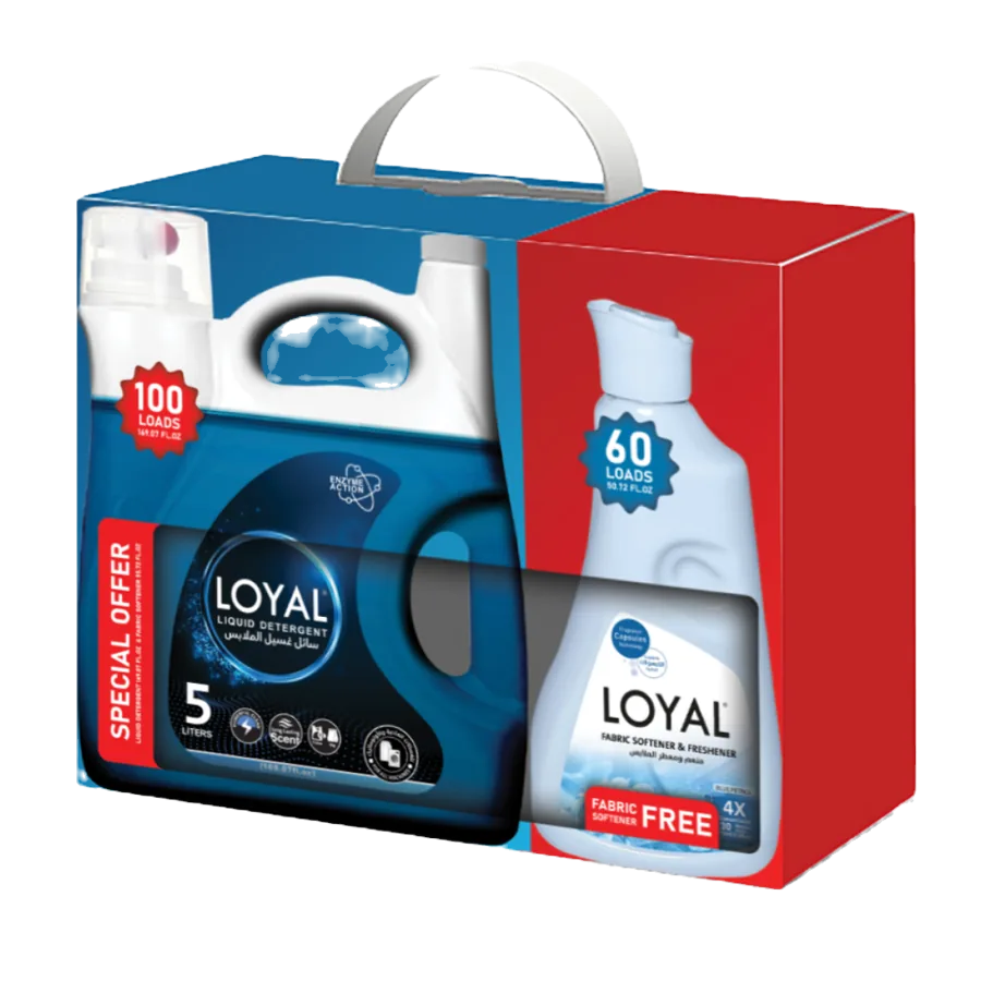 Loyal Liquid Detergent & Fabric Softener