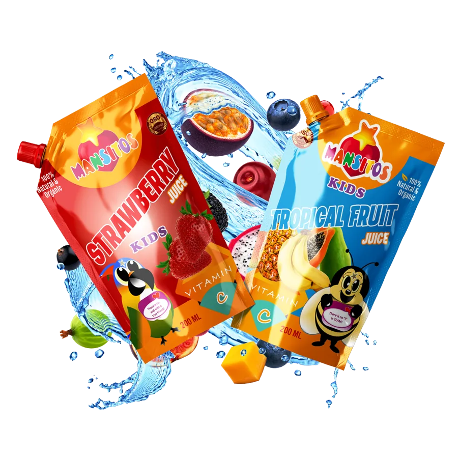 Mansitos Kids Juice Pouches