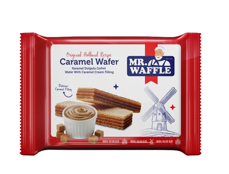 Mr. Waffle Caramel Wafers