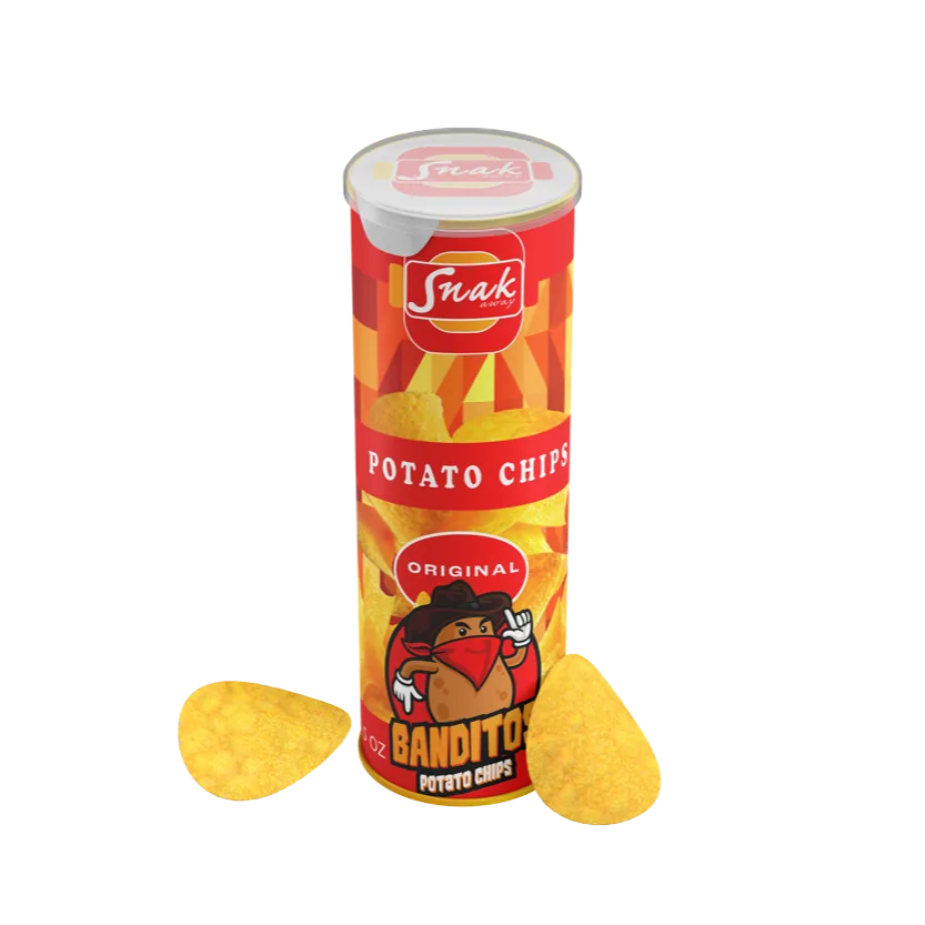 Snak Away Potato Chips Canister
