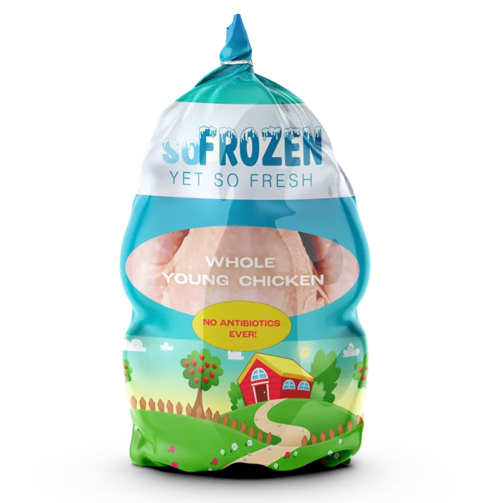 So Frozen Whole Chicken