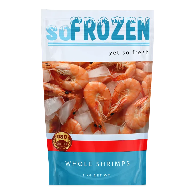 So Frozen Whole Shrimp